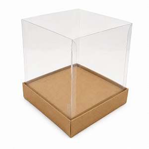 Caixa para Mini Panetones de 250g 14x14x14 - Pct com 10 Unidades