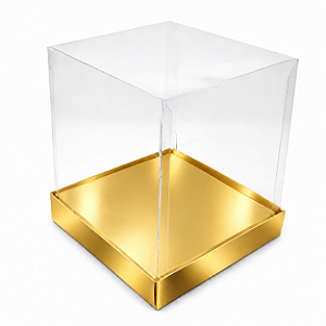 Caixa para Mini Panetones de 250g 14x14x14 - Pct com 10 Unidades