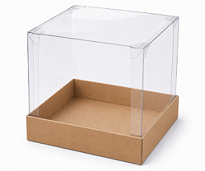 Caixinhas para Mini Bolos - 8x8x8 - Pct com 10 Unidades