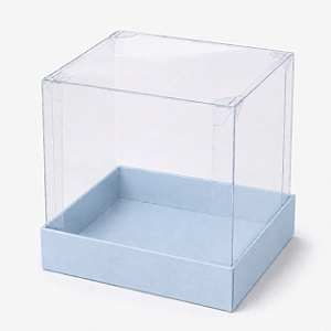 Caixinha para Mini Bolos 7,5x7,5x7,5 - Pct com 10 Unidades