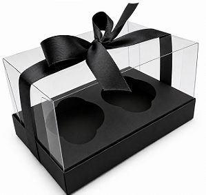 Caixas para 02 Cupcakes 17,5x11x9 - Pct com 10 Unidades