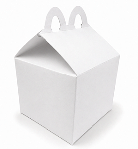 Caixa Maleta Modelo McDonald's 11,5x11,5x10 - Pct com 10 Unidades