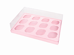 Caixas para 12 Mini Cupcakes 23,5x16,8x6 - Pct com 10 Unidades