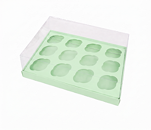 Caixas para 12 Mini Cupcakes 23,5x16,8x6 - Pct com 10 Unidades