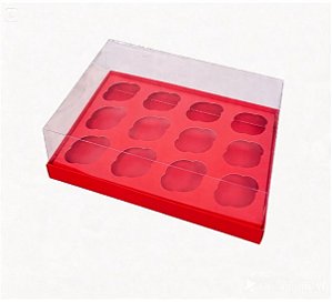 Caixas para 12 Mini Cupcakes 23,5x16,8x6 - Pct com 10 Unidades
