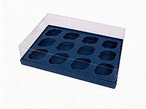 Caixas para 12 Mini Cupcakes 23,5x16,8x6 - Pct com 10 Unidades