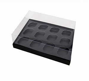 Caixas para 12 Mini Cupcakes 23,5x16,8x6 - Pct com 10 Unidades