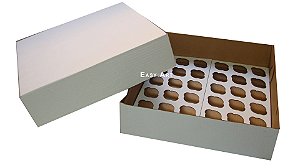 Caixas para Transporte de Mini Cupcakes - Papelão