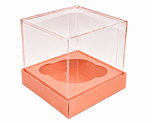 Caixas para Cupcakes 11x11x9 - Pct com 10 Unidades