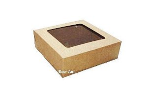 Caixa para 9 Brigadeiros 12x12x3,7 - Pct com 10 Unidades