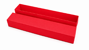 Caixas para Convites / Multiuso Vermelho - Pct com 10 Unidades
