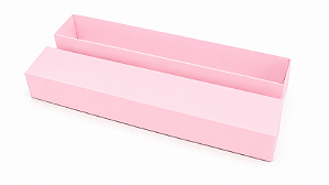 Caixas para Convites / Multiuso Rosa Claro - Pct com 10 Unidades