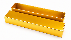 Caixas para Convites / Multiuso Dourado - Pct com 10 Unidades