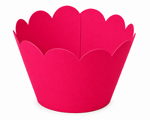 50 Wrapper para Cupcakes 5x3,5x3,5 - Pink