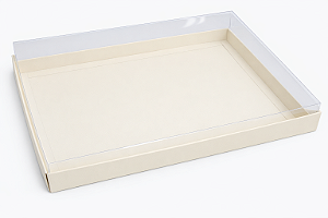 Caixas para Convites / Multiuso - 29x16x2,5 - Marfim Pct com 10