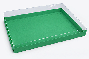 Caixas para Convites / Multiuso - 29x16x2,5 - Verde Bandeira Pct com 10 Unidades