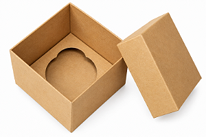 Caixas para Transporte de 1 Mini Cupcake 6x6x6 - Pct com 20 Unidades