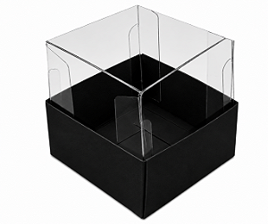 Caixinha para 1 Trufa / Brigadeiro 4x4x4 - Pct com 10 Unidades