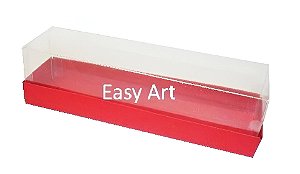 Caixas para 7 Macarons / 4 Brigadeiros 15x4x4 - Pct com 10 Unidades