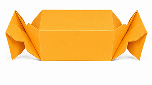 Caixa Bala para Lembrancinhas 10x5x5 - Pct com 10 Unidades