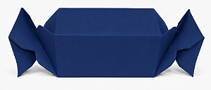 Caixa Bala para Lembrancinhas 10x5x5 - Pct com 10 Unidades