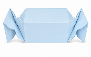 Caixa Bala para Lembrancinhas 10x5x5 - Pct com 10 Unidades