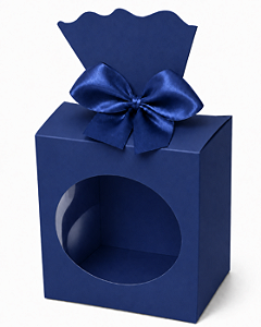 Caixinha para Lembrancinhas com Visor 7,5x5,5x9,5 - Pct com 10 Unidades