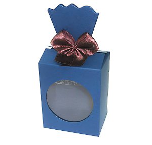 Caixinha para Lembrancinhas / Presentes com Visor - Pct com 10 Unidades