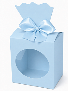 Caixinha para Lembrancinhas com Visor 7,5x5,5x9,5 - Pct com 10 Unidades