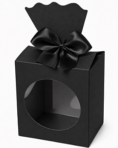 Caixinha para Lembrancinhas com Visor 7,5x5,5x9,5 - Pct com 10 Unidades