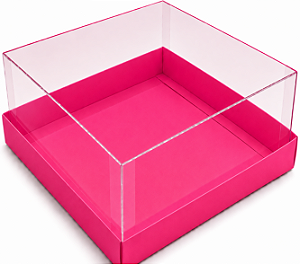 Caixas para Coração Lapidado / Mini Bolo 12x12x6 - Pct com 10 Unidades