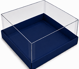 Caixas para Coração Lapidado / Mini Bolo 12x12x6 - Pct com 10 Unidades