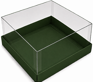 Caixas para Coração Lapidado / Mini Bolo 12x12x6 - Pct com 10 Unidades