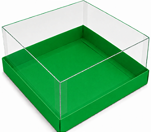 Caixas para Coração Lapidado / Mini Bolo 12x12x6 - Pct com 10 Unidades
