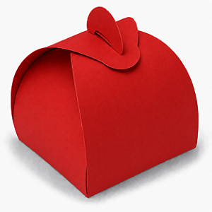 Caixinhas Valise Para Bem Casados 6,5x6,5x5 - Pct com 10 Unidades