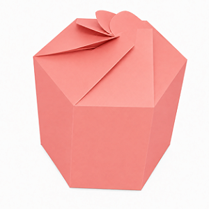 Caixa Flor para Presentes e Lembrancinhas 10x8,5x9 - Pct com 10 Unidades