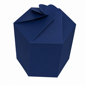 Caixa Flor para Presentes e Lembrancinhas 10x8,5x9 - Pct com 10 Unidades