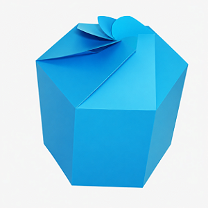 Caixa Flor para Presentes e Lembrancinhas 10x8,5x9 - Pct com 10 Unidades