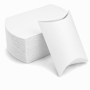 Caixa Almofada Branco 11,5x9,5x3 - Pct com 10 Unidades