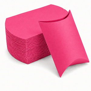 Caixa Almofada Pink 11,5x9,5x3 - Pct com 10 Unidades