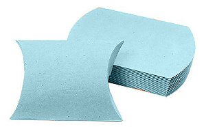 Caixa Almofada Azul Claro - Pct com 10 Unidades