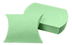 Caixa Almofada Verde Claro - Pct com 10 Unidades