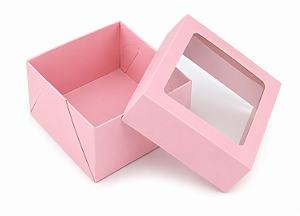 Caixa para 4 Brigadeiros 7x7x3,5 - Pct com 10 Unidades