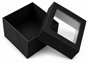 Caixa para 4 Brigadeiros 8x8x3,7 - Pct com 10 Unidades