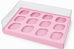 Caixas para 12 Mini Cupcakes 23,5x16,8x8 - Pct com 10 Unidades