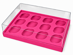 Caixas para 12 Mini Cupcakes 23,5x16,8x8 - Pct com 10 Unidades