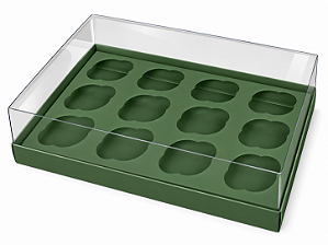 Caixas para 12 Mini Cupcakes 23,5x16,8x8 - Pct com 10 Unidades