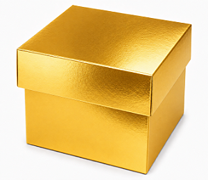 Caixa Tiffany Pequena 5x5x4,5 - Pct com 10 Unidades