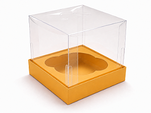 Caixas para Cupcakes 7,5x7,5x7,5 - Pct com 10 Unidades