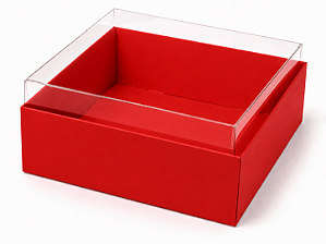 Caixinha para Amêndoas / Bijuteria 5x5x2,5 - Pct com 10 Unidades